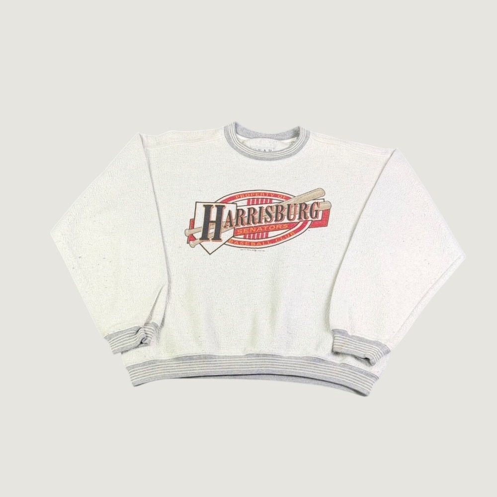 Vintage 1994 Gear For Sports Harrisburg Senators Baseball Sweatshirt Mens XL